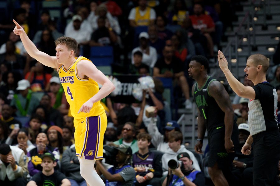 Ню Орлиънс Пеликанс Лос Анджелис Лейкърс1