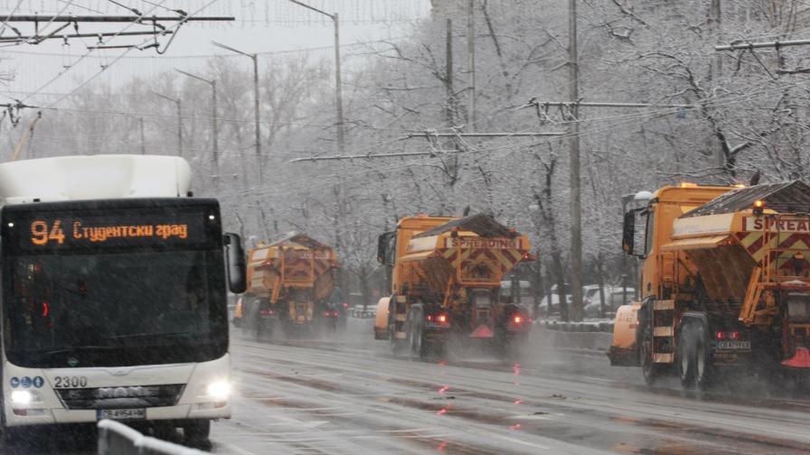 <p>Каква е пътната обстановка в столицата</p>