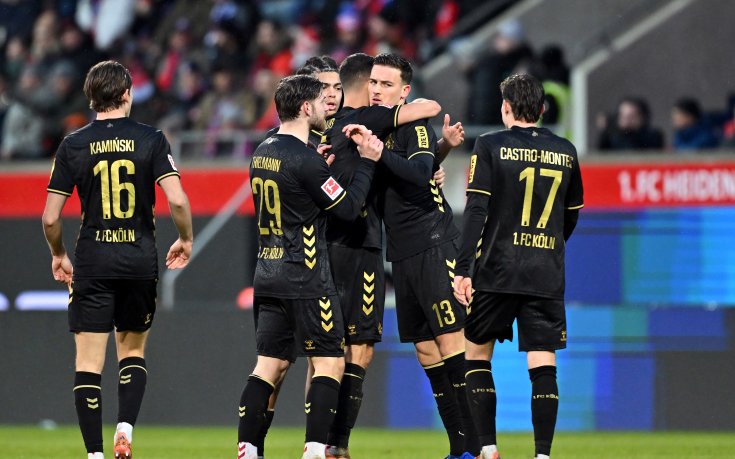 Кьолн измъкна точка в гостуването на Хайденхайм