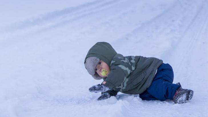 Зима и хлъзгаво време: 7 съвета за безопасност на децата