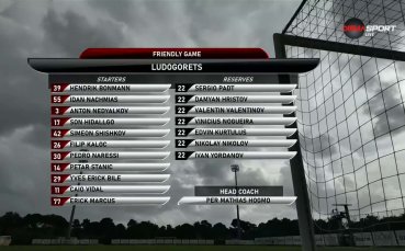 Лудогорец - Пакш /състави/