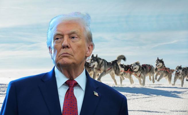 Доналд Тръмп: Отбраната на Гренландия са две кучешки шейни