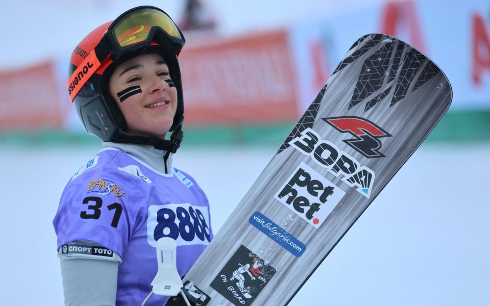 Малена Замфирова даде трето време на квалификацията в Банско