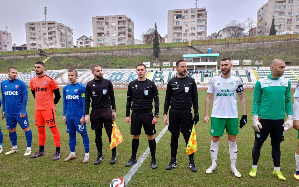 Вихрен и Струмска слава не се победиха