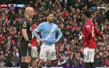 Манчестър Юнайтед - Манчестър Сити 0:0 /първо полувреме/