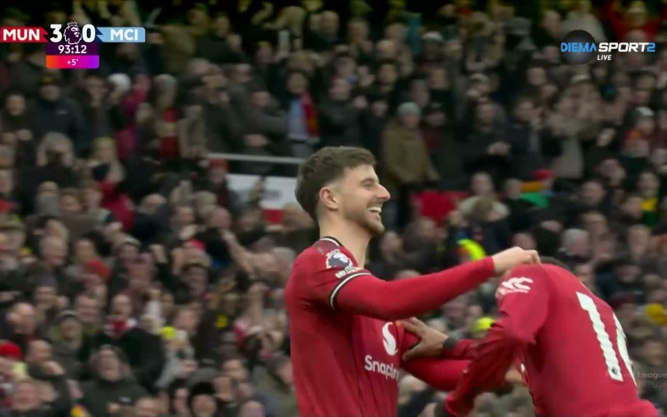 Отмениха за третипът попадение за Манчестър Юнайтед (видео)