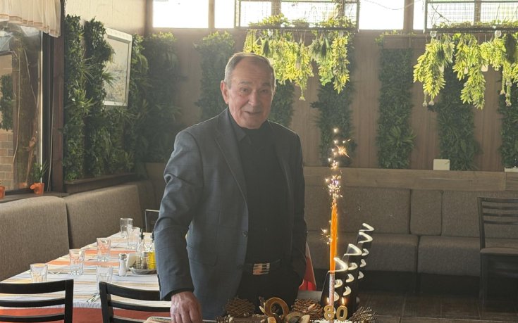 Най-дългогодишният служител на Черно море отпразнува 80-годишен юбилей