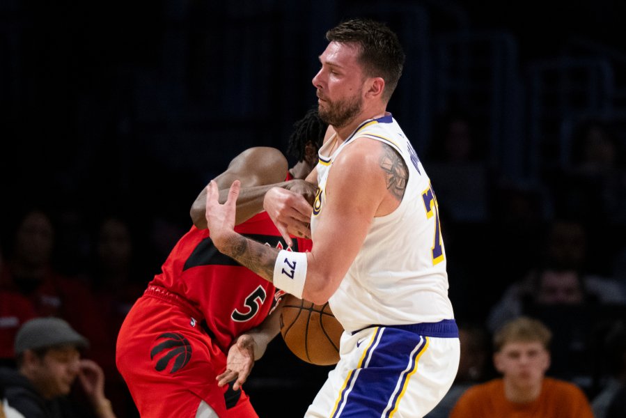 Лос Анджелис Лейкърс Торонто Раптърс1