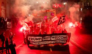 "Тръмп не е добре дошъл тук"