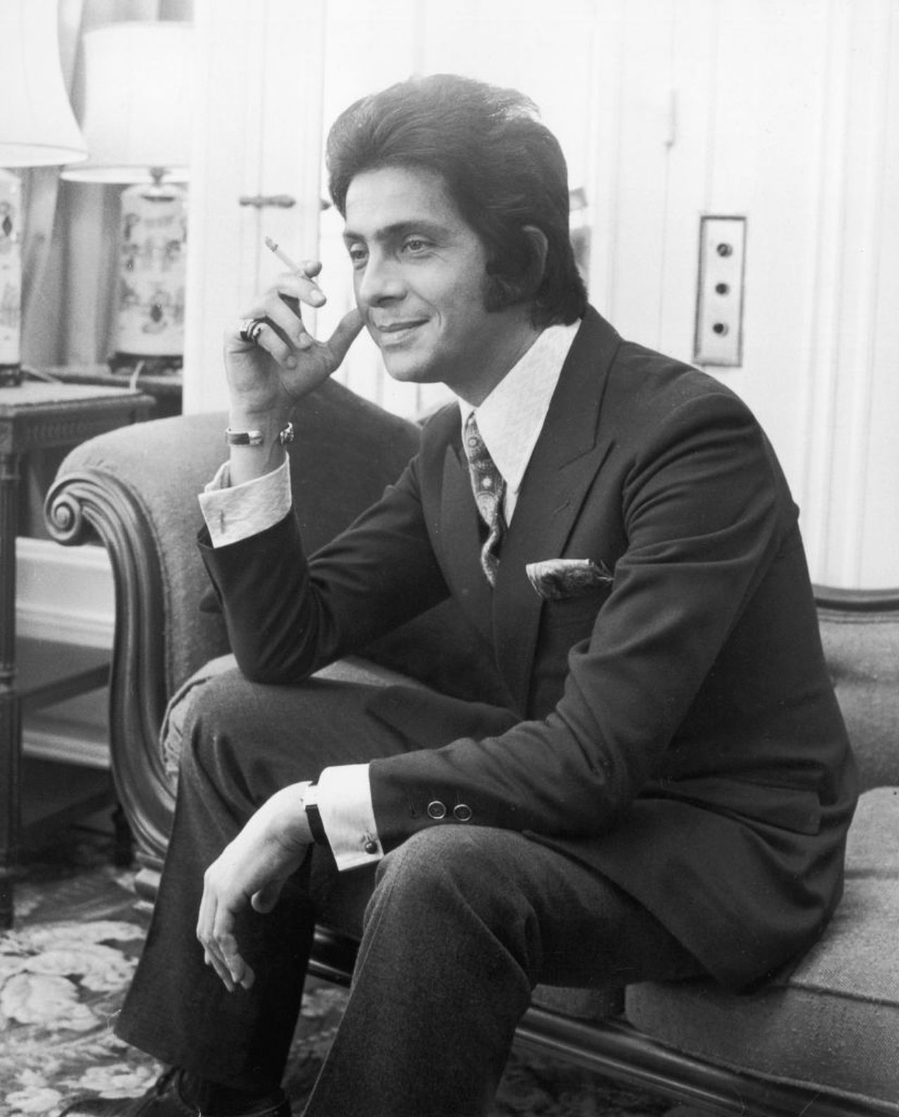 <p>Валентино през 1968 година.</p>