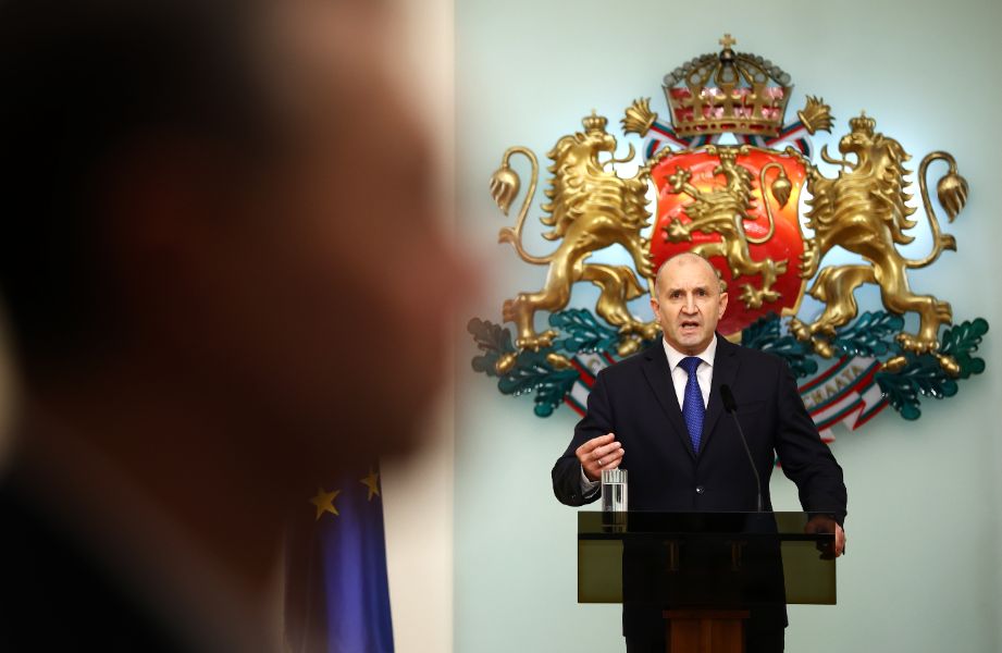 <p>Държавният глава Румен Радев с обръщение към българския народ.</p>