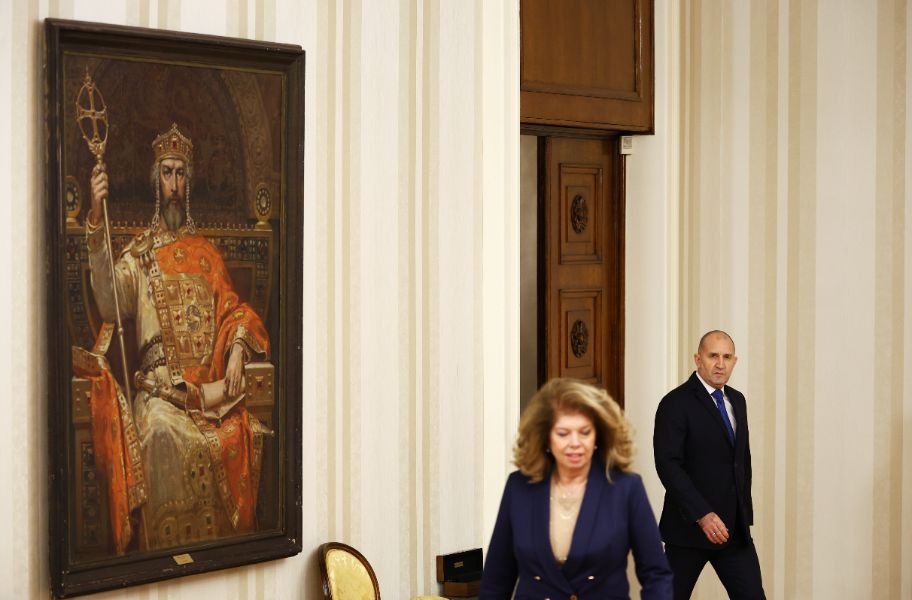 <p>Държавният глава Румен Радев с обръщение към българския народ.</p>