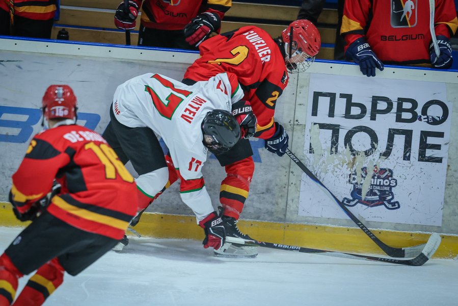 България Белгия хокей на лед до 20 години1