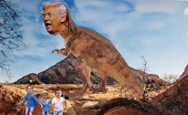 Тръмп е Тиранозавър рекс, а 