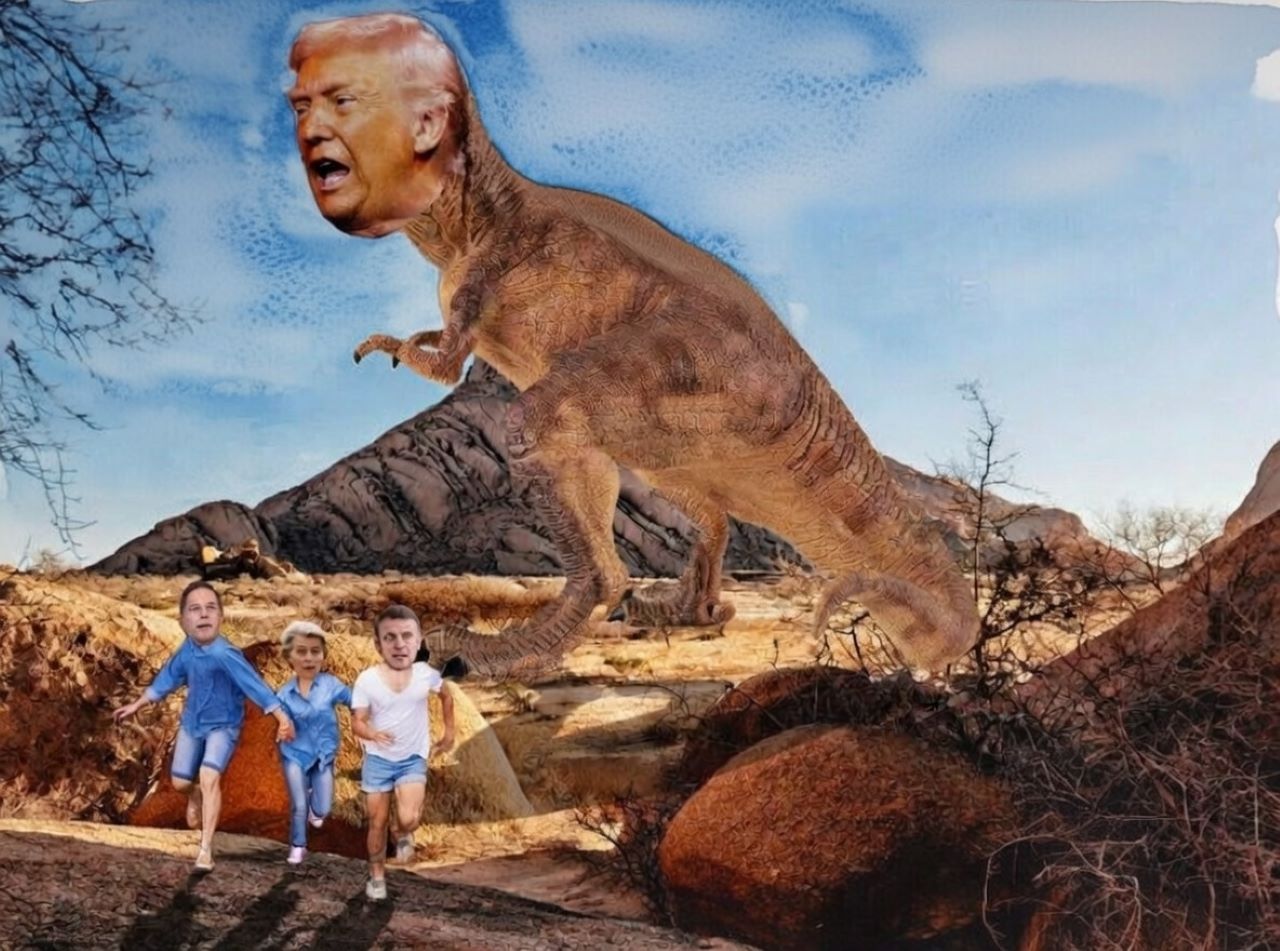 Тръмп е Тиранозавър рекс, а "жалките" лидери трябва да му се противопоставят, гневи се губернаторът на Калифорния