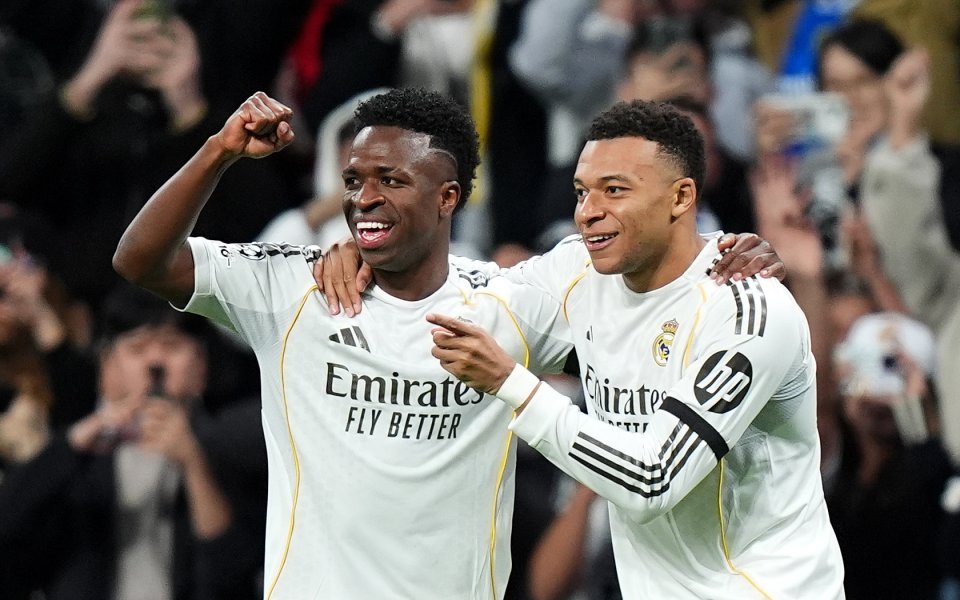 НА ЖИВО: Реал Мадрид 2:0 Монако, втори гол на Мбапе, греда за гостите