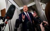 Технически проблем със самолета на Тръмп на път към Давос