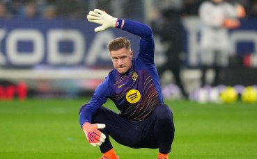 Тер Стеген изля душата си на сбогуване с Барселона