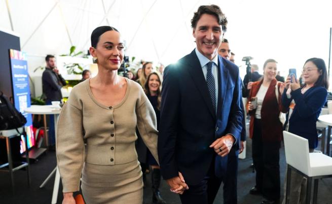 Кейти Пери и Джъстин Трюдо взривиха Давос