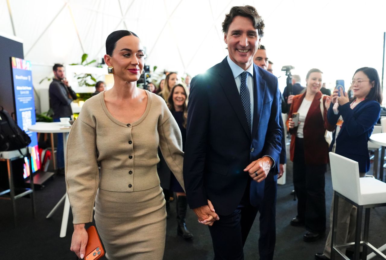 Кейти Пери и Джъстин Трюдо взривиха Давос