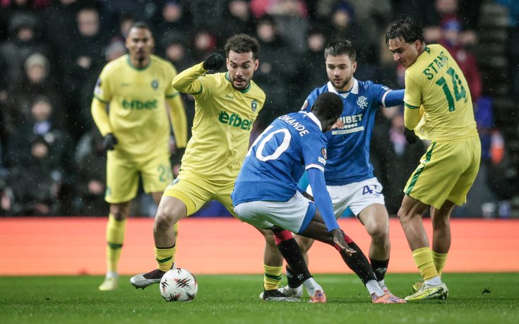 НА ЖИВО: Рейнджърс - Лудогорец 1:0, Диоманде откри