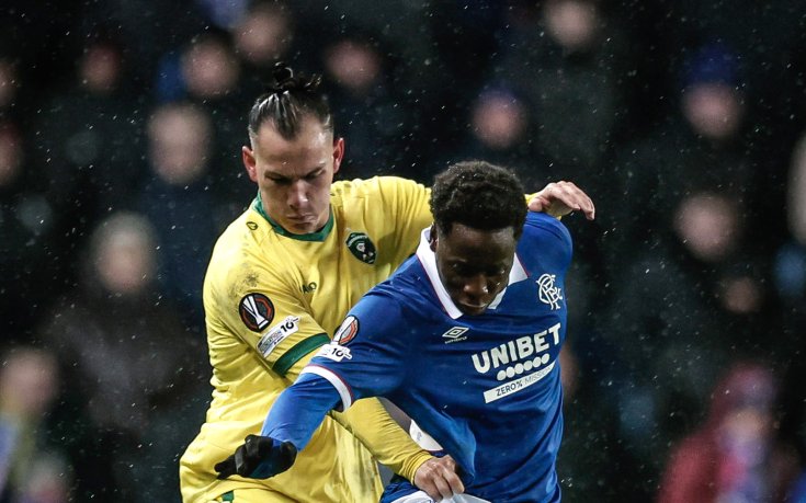 НА ЖИВО: Рейнджърс - Лудогорец 1:0, Диоманде откри