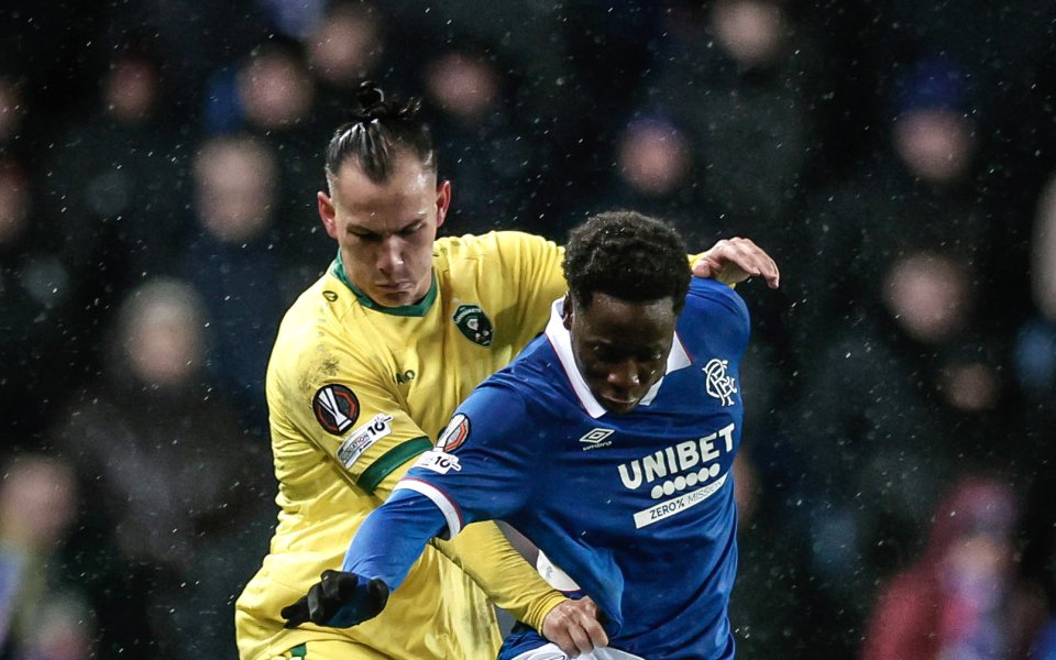 Борбен Лудогорец допусна минимална загуба от Рейнджърс в Лига Европа