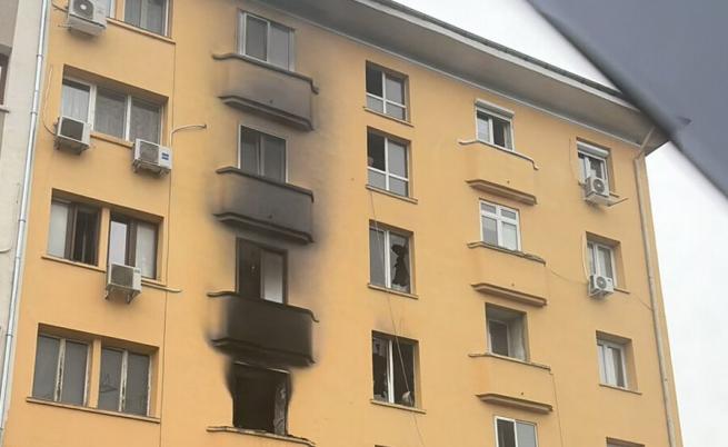 Жена загина при пожар в центъра на София, има пострадали деца