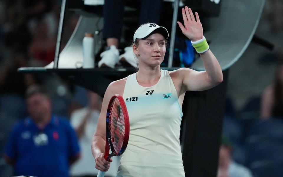 Елена Рибакина продължава по план без загубен сет в Мелбърн