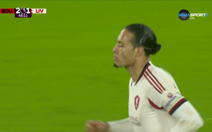 Ван Дайк върна Ливърпул в мача