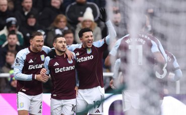 Астън Вила отново диша във врата на Арсенал след успех над Нюкасъл