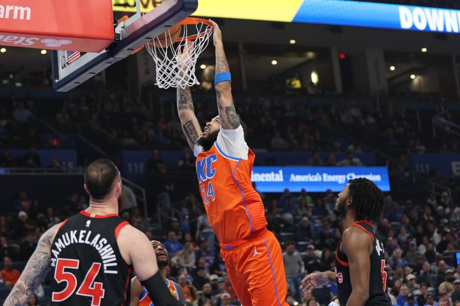 Оклахома Сити Тъндър Торонто Раптърс1