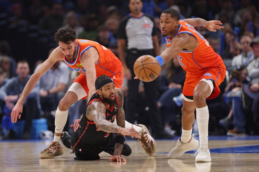 Оклахома Сити Тъндър Торонто Раптърс1