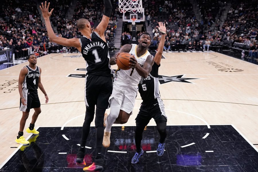 Сан Антонио Спърс Ню Орлиънс Пеликанс1