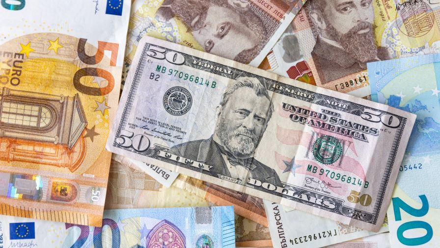 За първи път от 2021 г. насам: Курсът на еврото се повиши до 1,20 долара