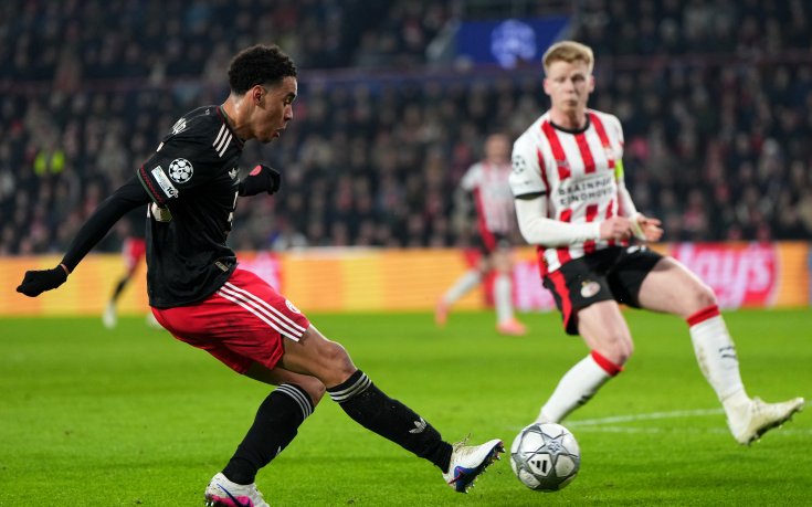 Джамал Мусиала поведе Байерн към победата в Айндховен