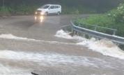 Вода блокира два пътя в община Ивайловград