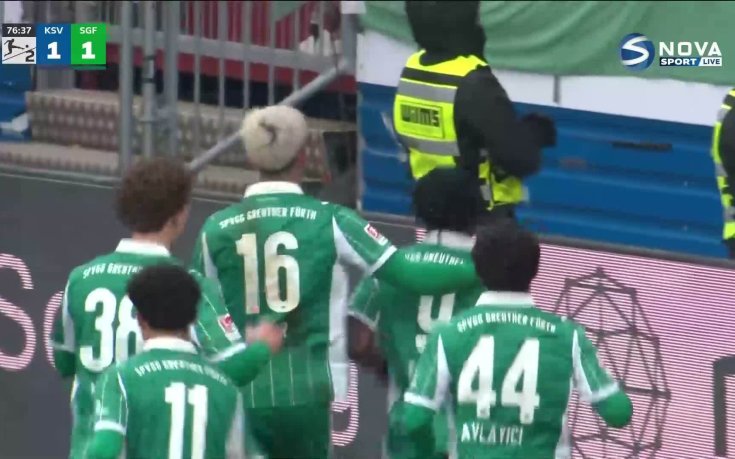 Холщайн Кил - Гройтер Фюрт 1:2 /репортаж/