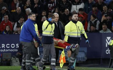 Леванте и Атлетико Мадрид не успяха да си отбележат гол, тежка контузия беляза мача