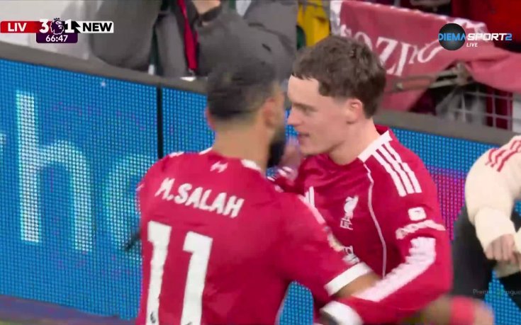 Ливърпул отбеляза трето попадение във вратата на Нюкасъл