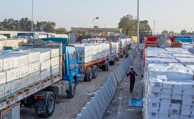 Израел отвори граничния пункт 