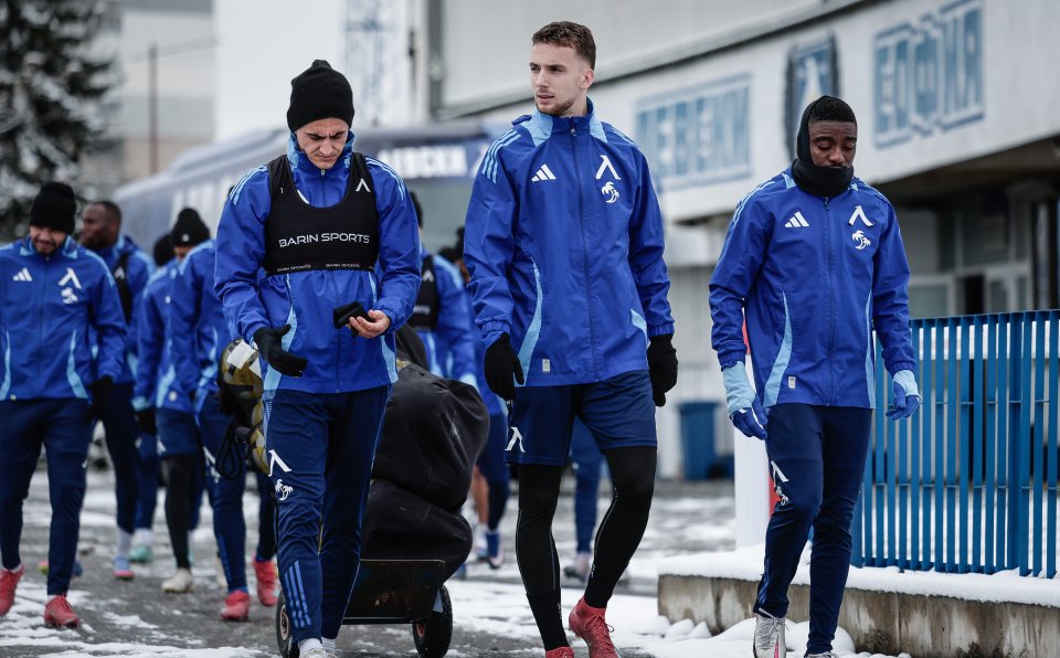 Тренировка на Левски1