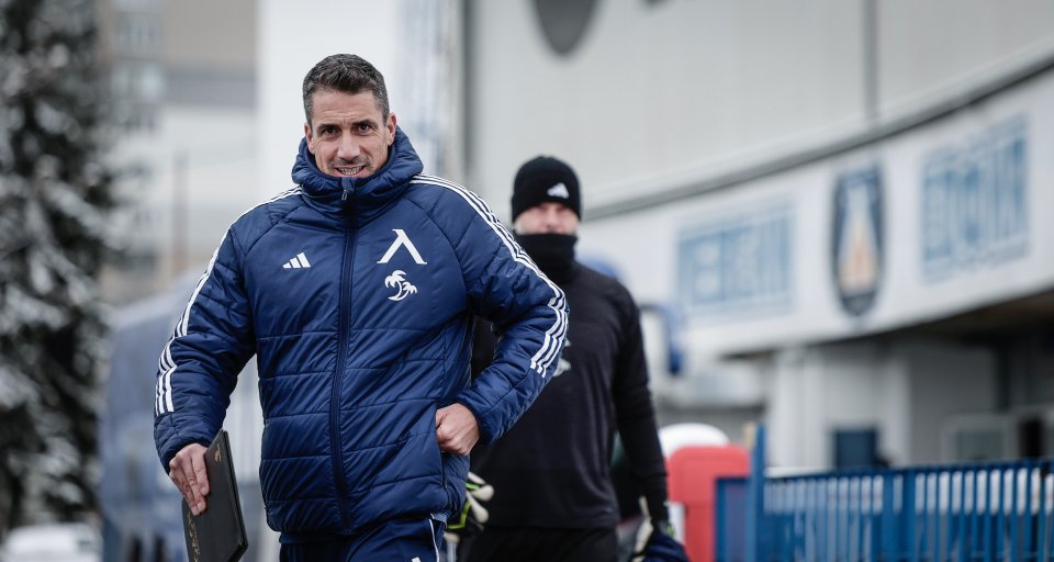 Тренировка на Левски1