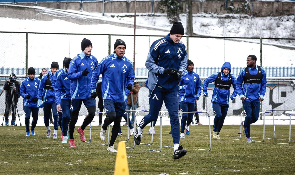 Тренировка на Левски1