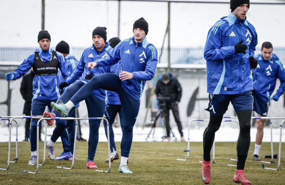 Тренировка на Левски1