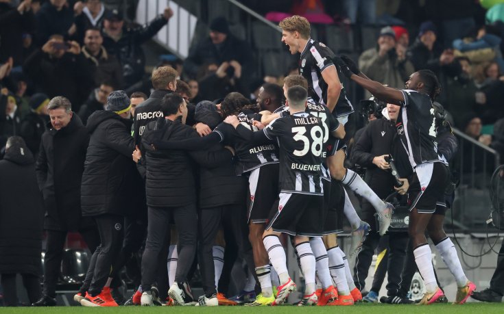 Удинезе постигна минимален успех над Рома