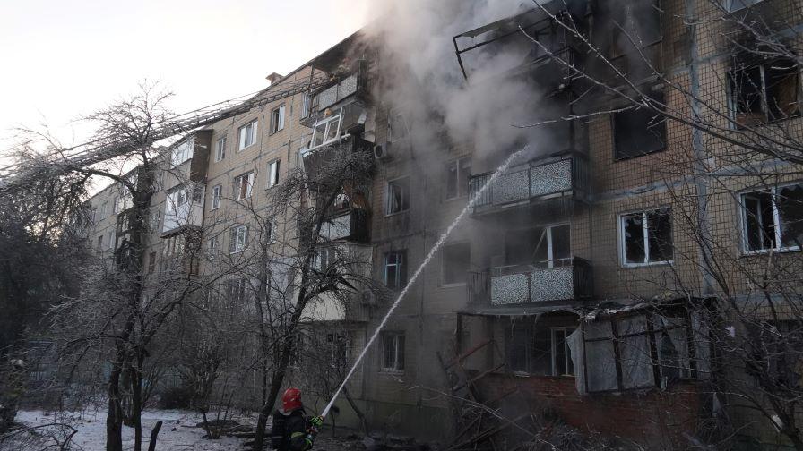 Жертви и ранени при нови руски удари с дронове срещу Украйна