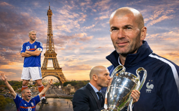 Сравниха Зидан с Айфеловата кула