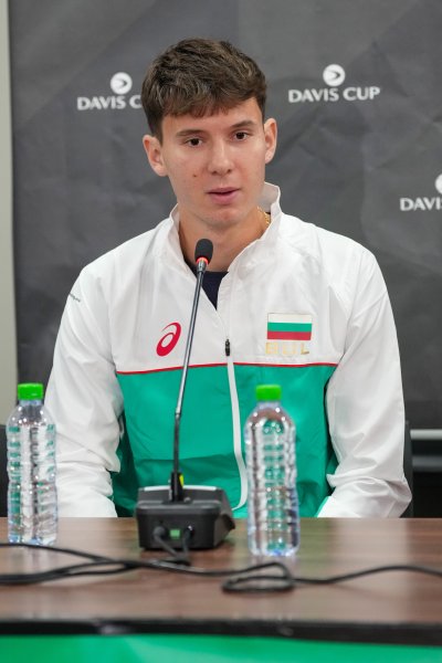 Пресконференция на отбора на България преди мачовете с Белгия за1