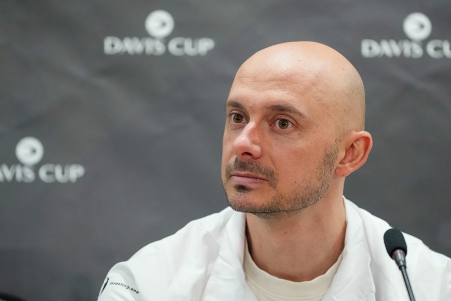 Пресконференция на отбора на България преди мачовете с Белгия за1